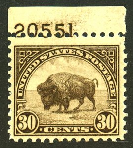 U.S. #700 MINT PL# SINGLE OG NH