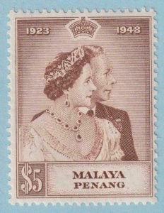 MALAYA - PENANG 2  MINT LIGHTLY HINGED OG * NO FAULTS VERY FINE! - HCH