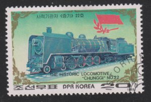 North Korea 2788 Historic Locomotives 1988