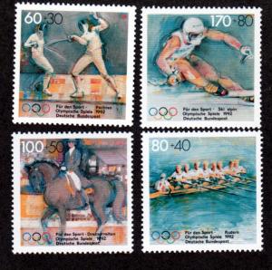 Germany B724-B727 Mint NH!