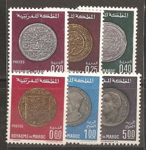 Morocco SC 216-19,C16-17 Mint, Never Hinged