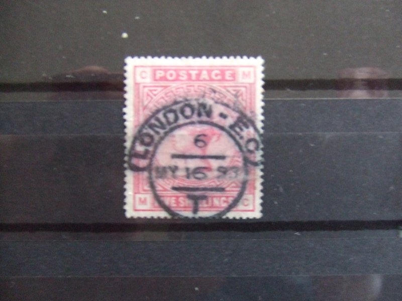 QV 1883 5s rose SG180 CV £200 #2