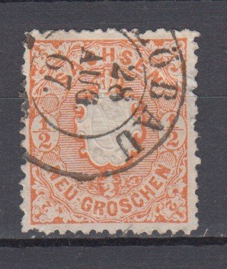 1863 German Old States Sachsen Michel 15 VF Used