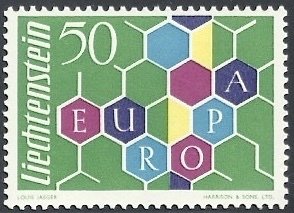 Liechtenstein #356 Europa 1960 NH