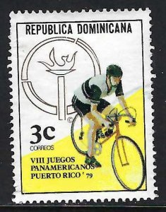 Dominican Republic 814 VFU CICLING T166-7