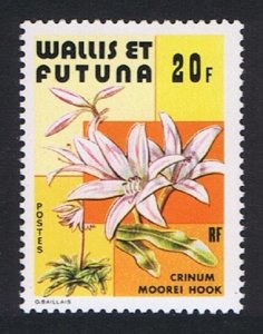 Wallis and Futuna Flowers 20f Crinum Moorei 1979 MNH SC#235 SG#328