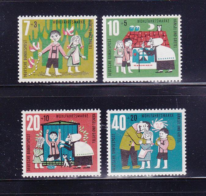 Germany B376-B379 Set MNH Fairy Tales