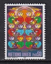United Nations Geneva  #164  MNH  1988  people . for a better world