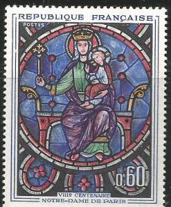 FRANCE 1090, MNH, MADONNA & CHILD, FROM WINDOW OF NOTRE DAME