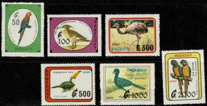 Paraguay #2300-5 MH birds