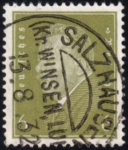 Germany - Scott 369 - Used - Heavy Cancel