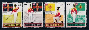 [117112] Norfolk Island 1982 Uniforms army  MNH