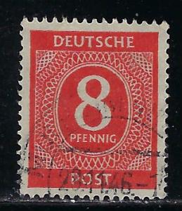 Germany AM Post Scott # 536, used