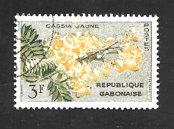 Gabon 1961 - FDC - Scott #157