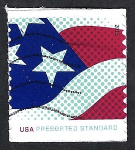 United States #4963 Presorted Standard (10¢) Stars and Stripes (2015). Used.