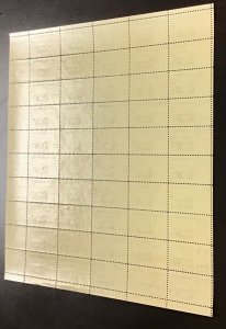 1150 Water Conservation MNH 4 cent sheet of 50  FV $2.00 Issued 1960