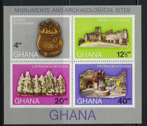 Ghana 408a MNH 1970 Monuments and Archaeology