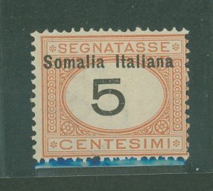 Somalia (Italian Somaliland) #J31 Mint (NH) Single