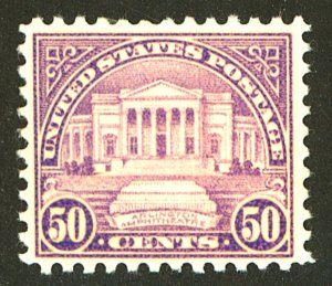 U.S. #701 MINT OG HR