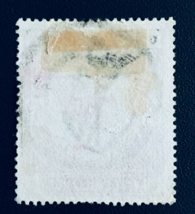 GB QV 1883-4 5/- CRIMSON Used MARK LANE postmark SG181 CV£250 GB3936