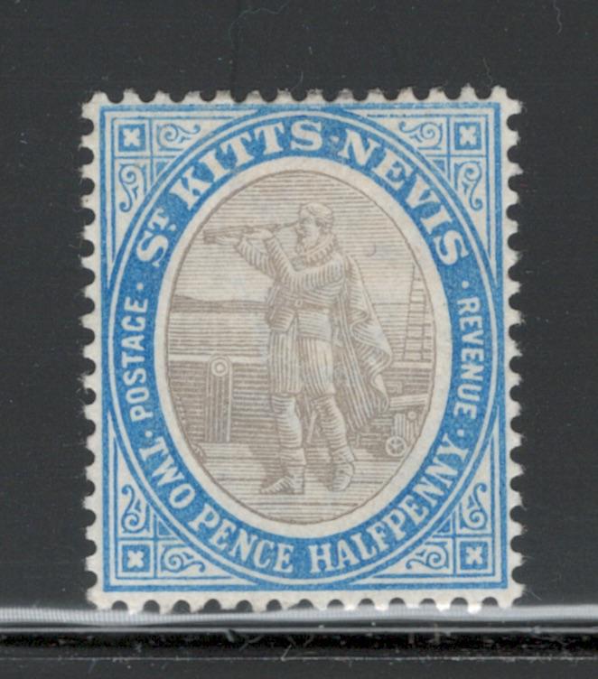 St. Kitts-Nevis 1903 Columbus Looking for Land 2 1/2p Scott # 4 MH