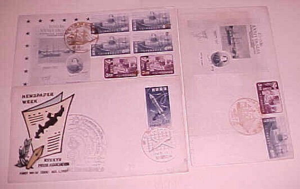 RYUKYU  FDC  #27-8 x2, 41 CAT.$36.00 CACHET UNADDRESSED