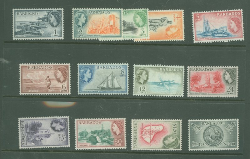 Barbados #235-247  Single (Complete Set)