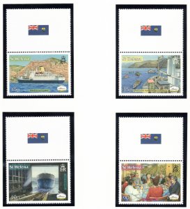 ST HELENA 2010 RMS St Helena 20th Anniversary; Scott 1018-21, SG 1144-47; MNH