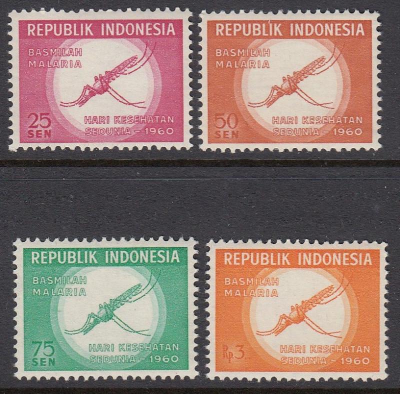 Indonesia 502-5 Malaria mnh