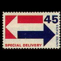 U.S.A. 1969 - Scott# E22 Arrows Set of 1 NH