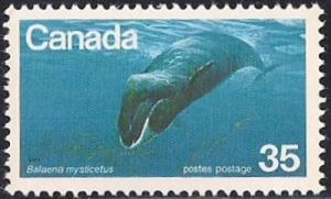 Canada #814 35 cent Bowhead Whale mint OG NH VF