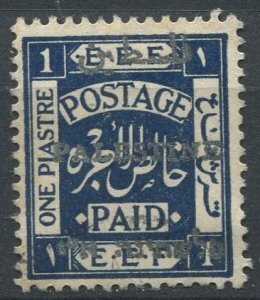 Jordan Sc#68 Used, 1pi dk bl, Series of 1923 (1923)