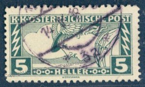 Austria 1915 WWI  Express Eilboten Mixed Perf 11.5x12.5 Mi220C  Stamp 110458