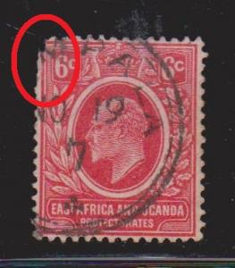 EAST AFRICA & UGANDA Scott # 33 Used - KEVII