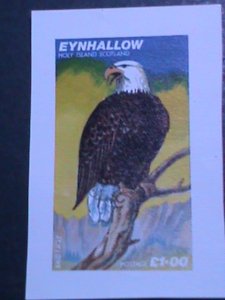 SCOTLAND-EYNHALLOW LOVELY RARE BIRD IMPERF MNH-OG S/S- WE SHIP TO WOWILDWIDE