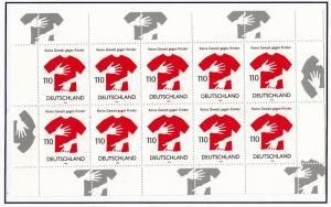 Germany #2017 Pane of 10 MNH CV$11.00