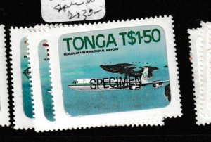 Tonga SC 541-4 Specimen MNH (4gck)