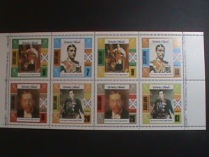 SCOTLAND -25TH ANNIVERSARY-CORONATION OF QUEEN ELIZABETH II MNH-MINI SHEET-VF