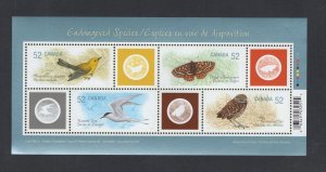 Canada #2285  (2008 Endangered Species III sheet of 4)  VFMNH CV $4.00