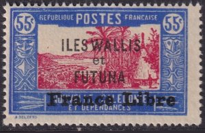 Wallis & Futuna 1941 Sc 109 MNH**