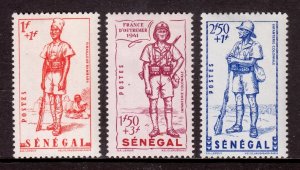 Senegal - Scott #B13-B15 - MH - SCV $3.75
