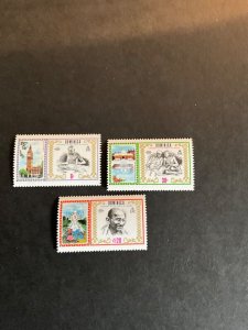 Stamps Dominica Scott #261-3 never hinged