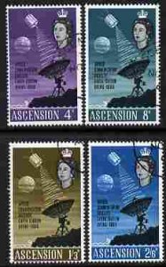 ASCENSION IS. - 1966 - Apollo Communications Satellite - Perf 4v Set - MNH