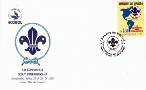Bolivia 2001 Sc 1155 FDC