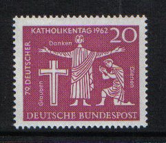 Germany #850  MNH  1962   Catholics day