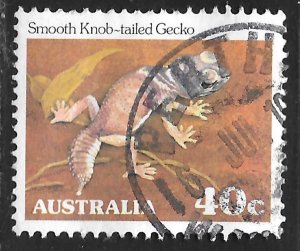 Australia #792 40c Smooth Knob-tailed Gecko