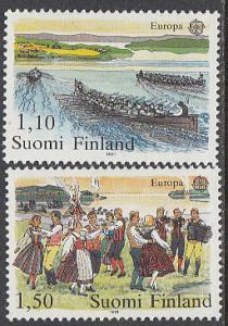 Finland #655-656  MNH  Europa