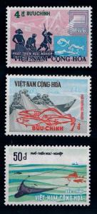 [65390] Vietnam South 1972 Marine Life Fishing  MNH