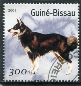 Guinea Bissau 2001 DOG 1 value Perforated Fine used VF