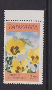 Tanzania   #315  MNH  1986  indigenous flowers  1.50sh